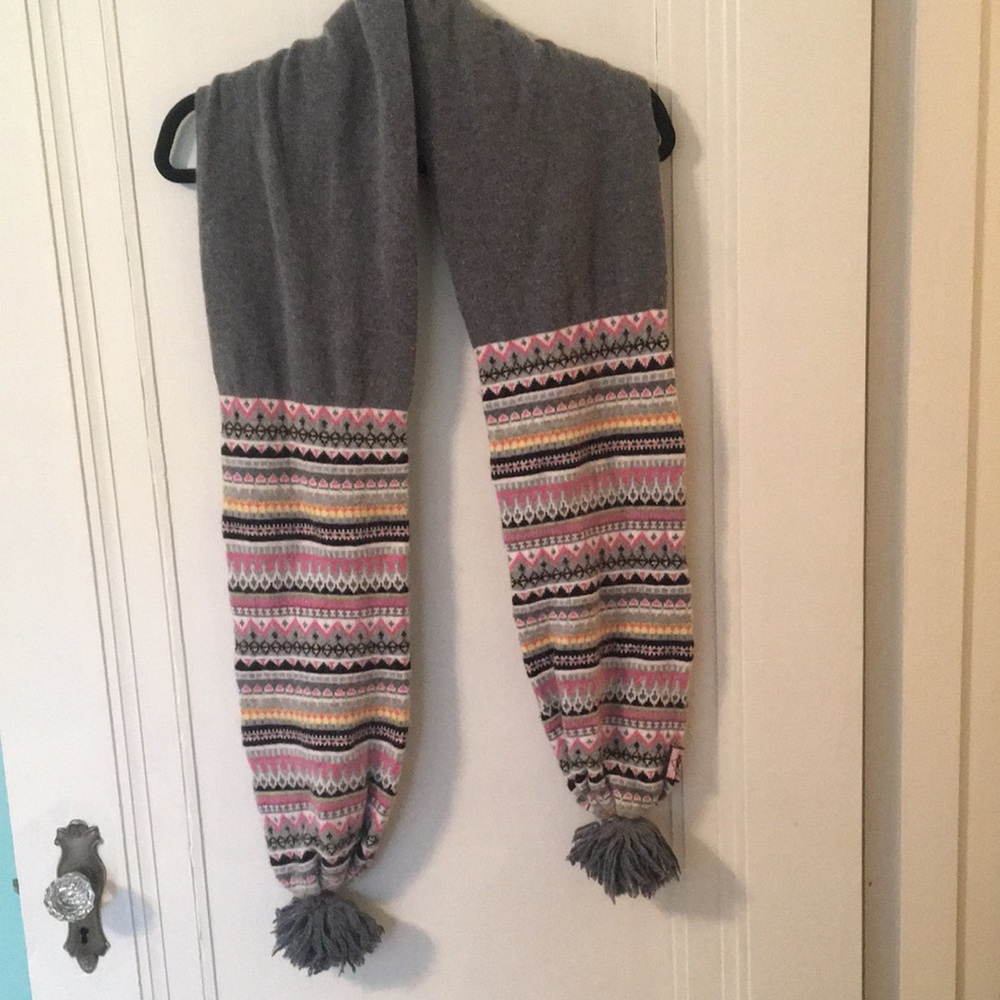 Vintage Juicy Couture fair isle scarf